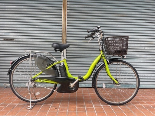 大阪市内配達無料YAMAHA PAS NATURA 電動アシスト自転車　中古品 大阪市内配達無料YAMAHA PAS NATURA 電動アシスト自転車グリーン