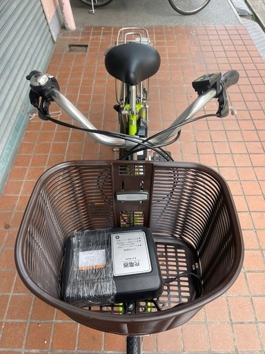 大阪市内配達無料YAMAHA PAS NATURA 電動アシスト自転車　中古品 大阪市内配達無料YAMAHA PAS NATURA 電動アシスト自転車グリーン
