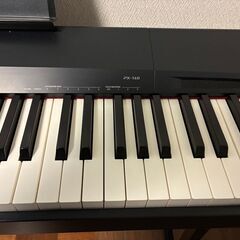 CASIO PX-160BK＆スタンド 折りたたみ式 CS-53Pの画像