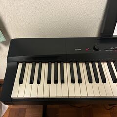 CASIO PX-160BK＆スタンド 折りたたみ式 CS-53Pの画像