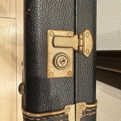 Fender ブラックトーレックスケース　ギター用　60年代後半〜70年代前半　ロゴ無しの画像