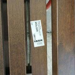 0809-719 IKEA MOLGER ベンチ ブラウンの画像