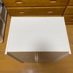 【受渡決定】木製　シェルフ　2段の画像