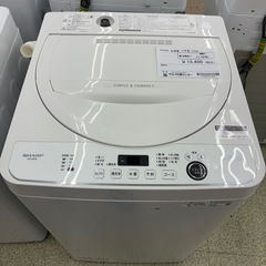リユースのサカイ東金店 SHARP 洗濯機 21年製 5.5kg TJ13761の画像