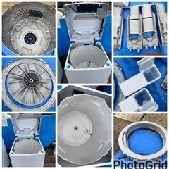 お薦め品‼️分解洗浄済み‼️自動投入搭載‼️インバーター アイリスオーヤマ 洗濯機8kg2021年の画像