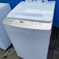 お薦め品‼️分解洗浄済み‼️自動投入搭載‼️インバーター アイリスオーヤマ 洗濯機8kg2021年の画像