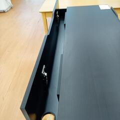 【リユースのサカイ八街店】★ジモティ割あり★ IKEA　デスク　ブラック　クリーニング済　YJ7252の画像
