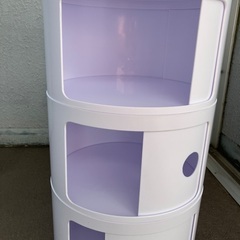コンポニビリ リプロダクト コンポニビリ 3段 収納 プラスチック収納 収納ボックス 円柱ラック リビングラック ラック キャビネット リビング 収納 棚 デザイナーズ家具 北欧 インテリア おしゃれの画像