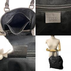 グッチ GUCCI トートバッグ GGインプリメ ハンドバッグ 223668 ブラックの画像