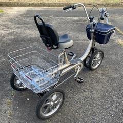 TOBU AERO クークルMII シニア向け 四輪自転車 日本製 （シルバー）の画像