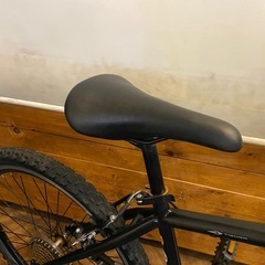 【防犯登録無料！】26インチMTB 3x7速　ブラックの画像