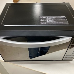 I 2508-271  アイリス オーヤマ 電子レンジ　MO-FM1804-B 2020年製　通電確認済　キズ汚れ有りの画像