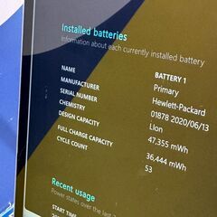 JC0788　HP Elite X2 G4 16GB/512GB LTE タブレット 極美品の画像
