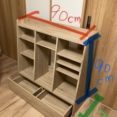 収納　棚の画像