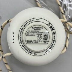 リユースのサカイ東金店　BRUNO ウェアラブルファン　TJ13783の画像
