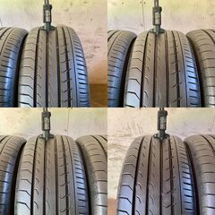 YOKOHAMAタイヤ BluEarth-RV03 215/60R16 95H 中古タイヤ4本セットの画像