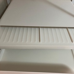 美品　カウンタードロワー UtaU ウタウ 横 スリム 引き出し キッチン 収納 カウンター デスク 幅40.2cm / ホワイト / ビーワーススタイル 公式ショップ の画像