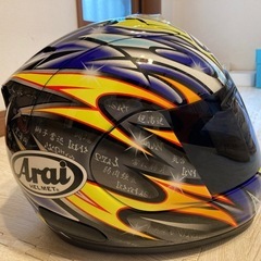 Arai ヘルメットRAPIDE-SR  青山博一の画像