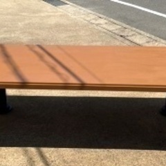 超大型サイズ ダイニングテーブル 横300cm奥行き130cm 作業台 販売台 陳列台 台 多用途 ワークテーブルの画像