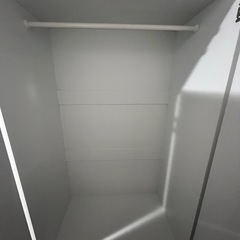 扉付きスッキリハンガーラック 型番F-925の画像