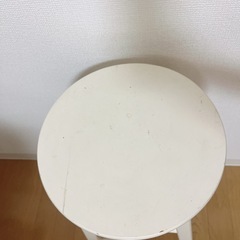 スツール　ホワイトの画像