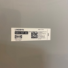 IKEA LINDBYN 壁掛けミラー 鏡 モダン インテリアの画像