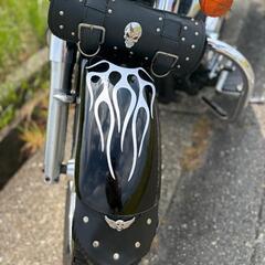 ★HONDAシャドウ400　状態良好＆25万円以上のカスタムパーツ＆車検2027年2月の画像