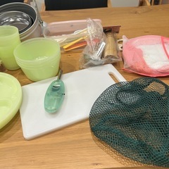 キャンプ用品セットの画像