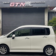 ムーヴカスタム　パールホワイト　4WD キーフリー　エンスタ付きの画像