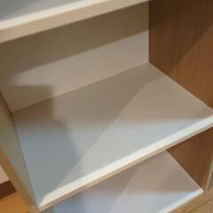カラーボックス③　ナチュラル＆ホワイトの画像