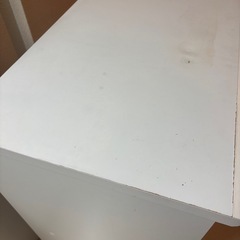 キッチンボード　ホワイト　白　レンジ台　炊飯器　　の画像