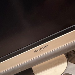 SHARP AQUOS カラー液晶テレビの画像