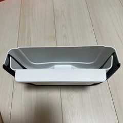 【美品】ゴミ箱　キッチン用　スクエア　伸縮式・折りたたみ式の画像