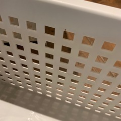 収納ケース 3段 まとめて 白の画像