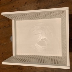 収納ケース 3段 まとめて 白の画像