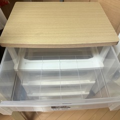 アイリスオーヤマ 衣装ケース 5段 完成品 の画像