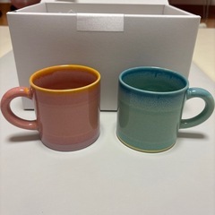 フランフラン　ペアマグカップ
　の画像