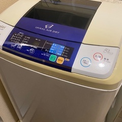 交渉中　無料　洗濯機　5kgの画像