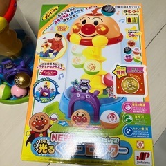 アンパンマン　光るくるコロタワー（金ピカボール付）の画像