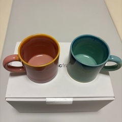 フランフラン　ペアマグカップ
　の画像
