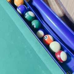 ビリヤードボード キュー/ボール おもちゃ中古 海外のテーブルゲームの画像