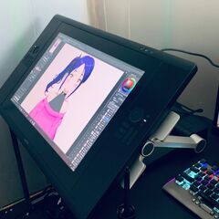 ワコム24.1型液晶ペンタブレット IPS ワイドフルHD Cintiq 24HD touchの画像