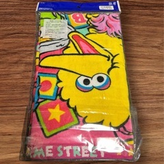 新品セサミストリートタオルの画像