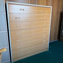 箪笥　収納　7段　中古　レトロ　タンス　和箪笥　の画像