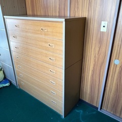 箪笥　収納　7段　中古　レトロ　タンス　和箪笥　の画像