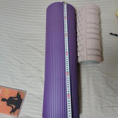 YOGAセット(YOGA DVDとロールと長2mマートまとめ）の画像