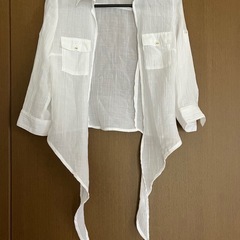 【美品】前結びシャツ38の画像