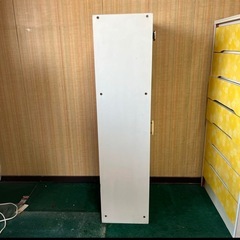 昭和レトロ　ビンテージ　木製キャビネット 4 段収納 ホワイト　ヴィンテージの画像