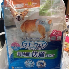 犬 コーギー用の車椅子　紙おむつ　おむつカバー の画像