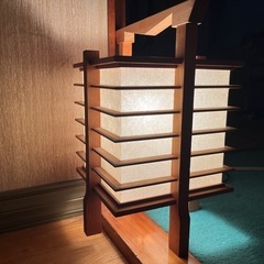 和風　日本風　電気スタンドの画像